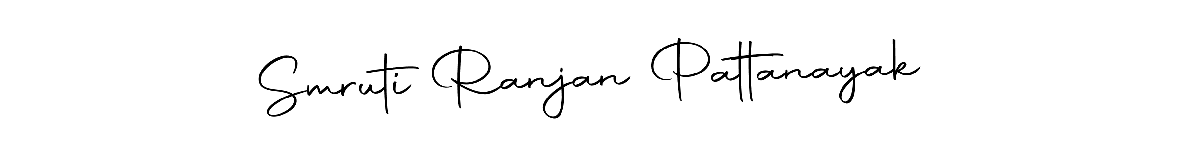 Design your own signature with our free online signature maker. With this signature software, you can create a handwritten (Autography-DOLnW) signature for name Smruti Ranjan Pattanayak. Smruti Ranjan Pattanayak signature style 10 images and pictures png