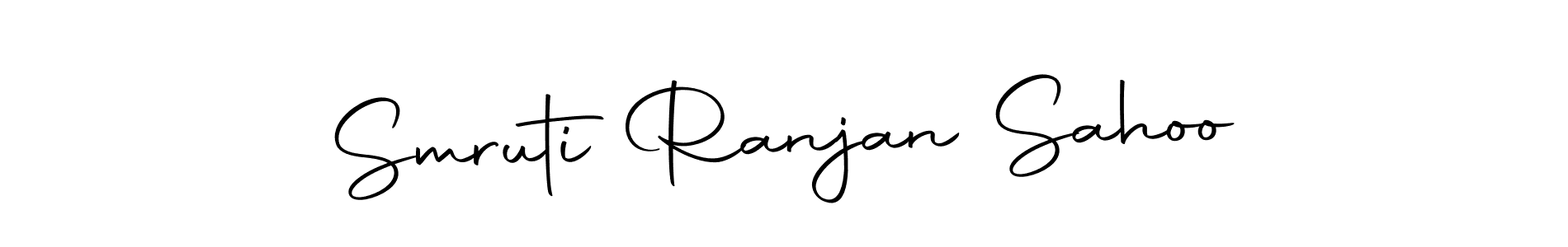 Make a beautiful signature design for name Smruti Ranjan Sahoo. Use this online signature maker to create a handwritten signature for free. Smruti Ranjan Sahoo signature style 10 images and pictures png