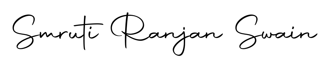 A sleek calligraphic signature for name Smruti Ranjan Swain utilizing Autography-DOLnW styling. Great for adding personal signatures to photos and art. Smruti Ranjan Swain signature style 10 images and pictures png
