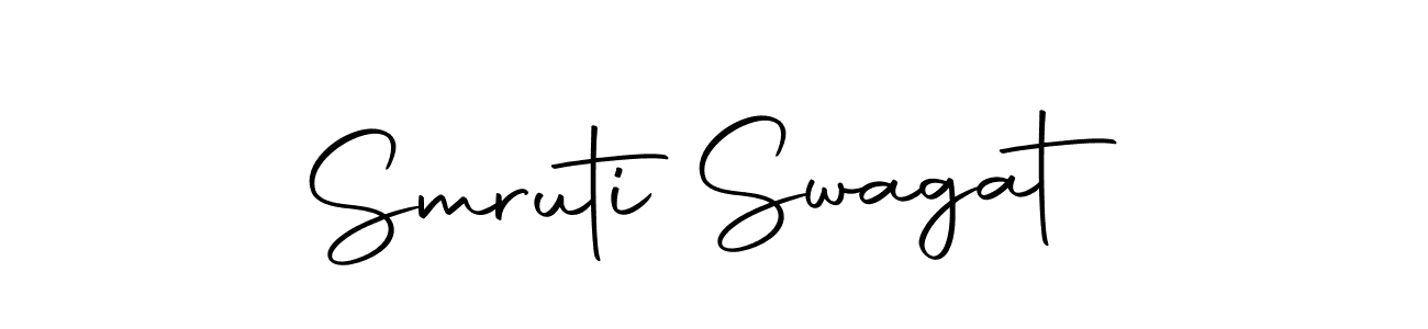 How to Draw Smruti Swagat signature style? Autography-DOLnW is a latest design signature styles for name Smruti Swagat. Smruti Swagat signature style 10 images and pictures png