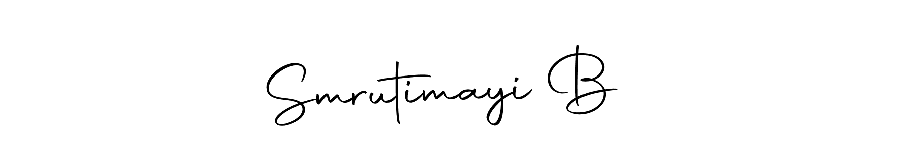 Autography-DOLnW is a professional signature style that is perfect for those who want to add a touch of class to their signature. It is also a great choice for those who want to make their signature more unique. Get Smrutimayi B♥️ name to fancy signature for free. Smrutimayi B♥️ signature style 10 images and pictures png