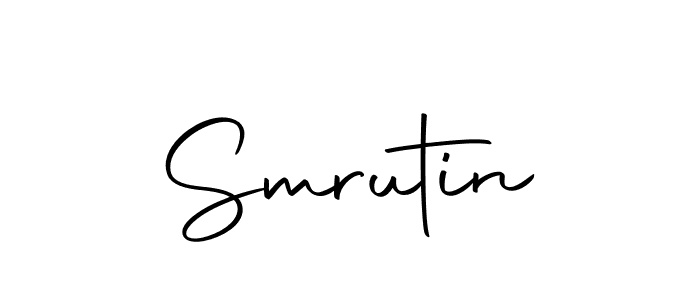 It looks lik you need a new signature style for name Smrutin. Design unique handwritten (Autography-DOLnW) signature with our free signature maker in just a few clicks. Smrutin signature style 10 images and pictures png