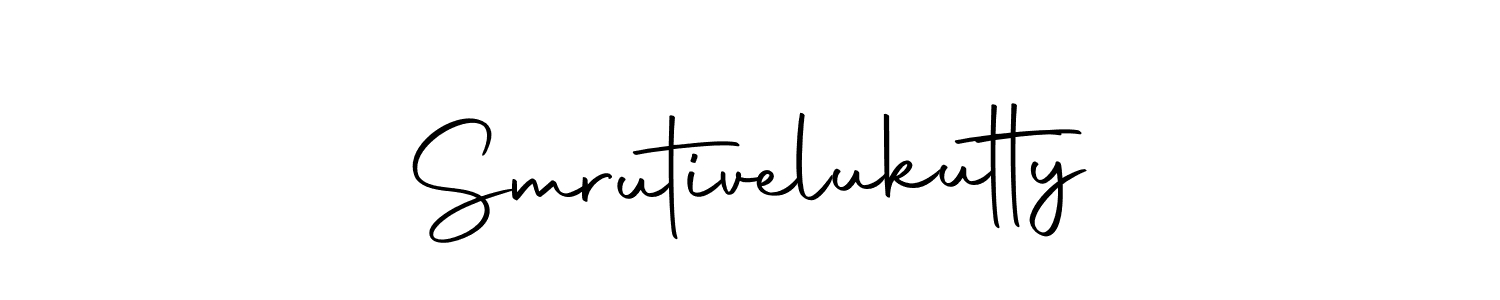 It looks lik you need a new signature style for name Smrutivelukutty. Design unique handwritten (Autography-DOLnW) signature with our free signature maker in just a few clicks. Smrutivelukutty signature style 10 images and pictures png