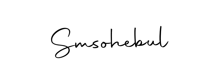 You can use this online signature creator to create a handwritten signature for the name Smsohebul. This is the best online autograph maker. Smsohebul signature style 10 images and pictures png