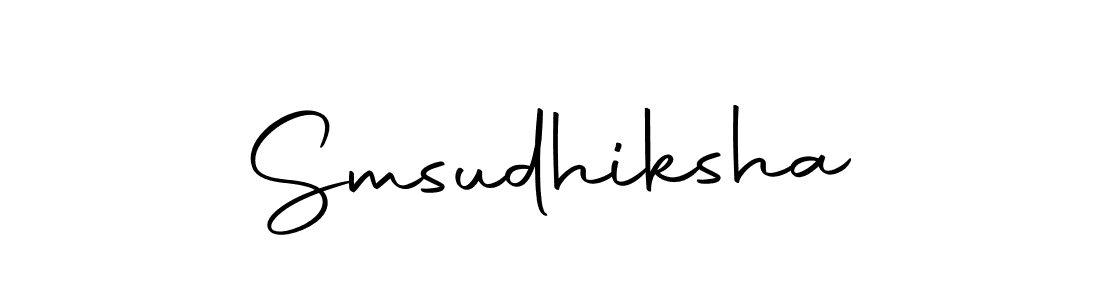 Also we have Smsudhiksha name is the best signature style. Create professional handwritten signature collection using Autography-DOLnW autograph style. Smsudhiksha signature style 10 images and pictures png