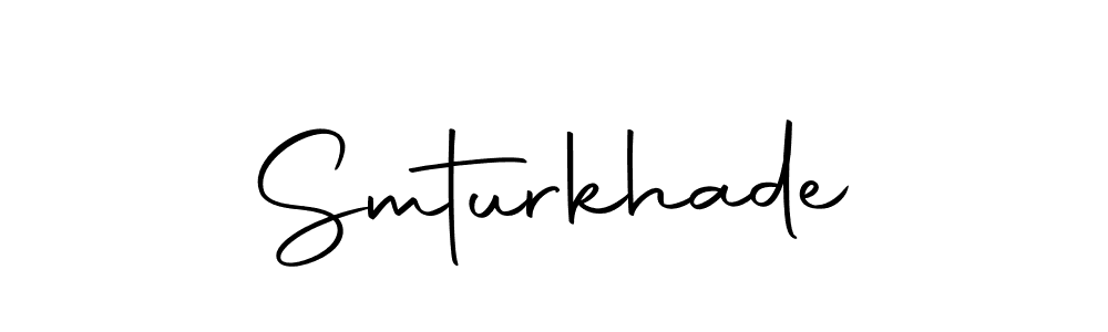 You can use this online signature creator to create a handwritten signature for the name Smturkhade. This is the best online autograph maker. Smturkhade signature style 10 images and pictures png