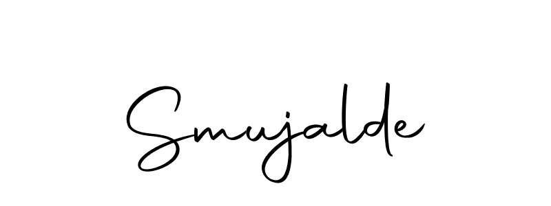 How to make Smujalde name signature. Use Autography-DOLnW style for creating short signs online. This is the latest handwritten sign. Smujalde signature style 10 images and pictures png