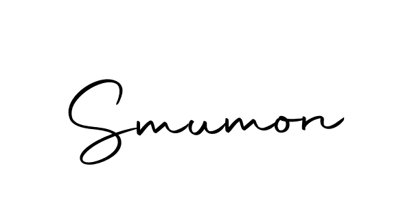 How to make Smumon name signature. Use Autography-DOLnW style for creating short signs online. This is the latest handwritten sign. Smumon signature style 10 images and pictures png