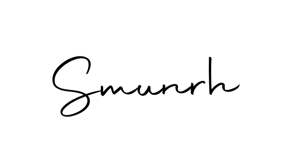if you are searching for the best signature style for your name Smunrh. so please give up your signature search. here we have designed multiple signature styles  using Autography-DOLnW. Smunrh signature style 10 images and pictures png