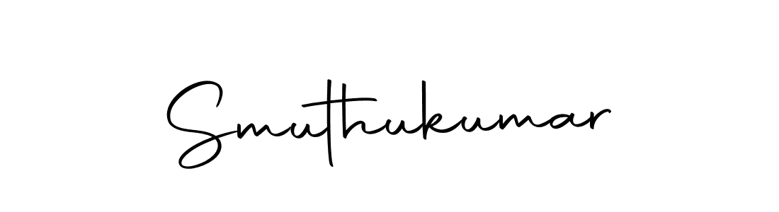 Make a short Smuthukumar signature style. Manage your documents anywhere anytime using Autography-DOLnW. Create and add eSignatures, submit forms, share and send files easily. Smuthukumar signature style 10 images and pictures png
