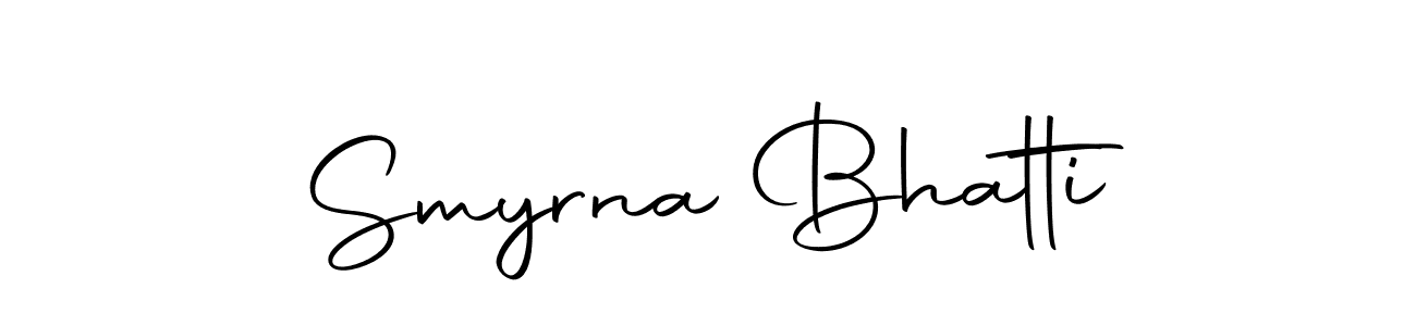 Here are the top 10 professional signature styles for the name Smyrna Bhatti. These are the best autograph styles you can use for your name. Smyrna Bhatti signature style 10 images and pictures png