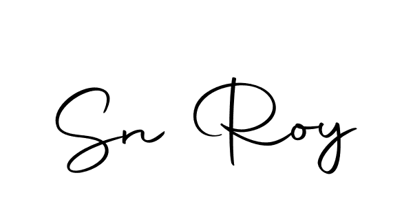 How to make Sn Roy signature? Autography-DOLnW is a professional autograph style. Create handwritten signature for Sn Roy name. Sn Roy signature style 10 images and pictures png