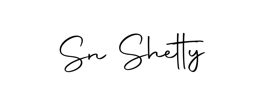 Make a beautiful signature design for name Sn Shetty. Use this online signature maker to create a handwritten signature for free. Sn Shetty signature style 10 images and pictures png