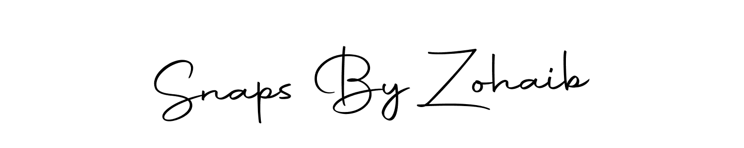 Create a beautiful signature design for name Snaps By Zohaib. With this signature (Autography-DOLnW) fonts, you can make a handwritten signature for free. Snaps By Zohaib signature style 10 images and pictures png