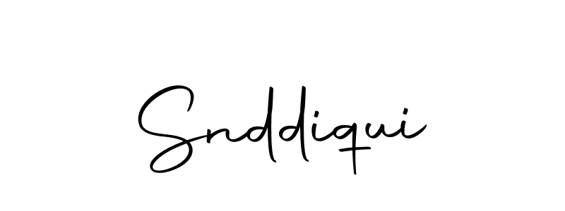 Snddiqui stylish signature style. Best Handwritten Sign (Autography-DOLnW) for my name. Handwritten Signature Collection Ideas for my name Snddiqui. Snddiqui signature style 10 images and pictures png