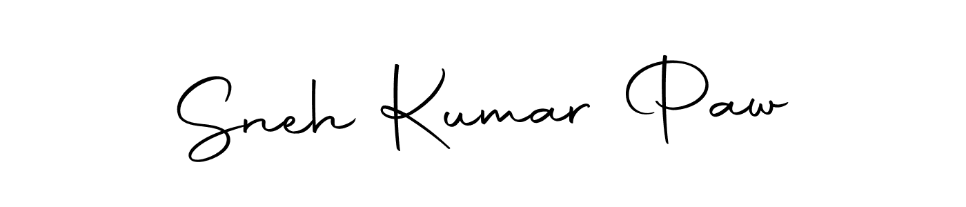 The best way (Autography-DOLnW) to make a short signature is to pick only two or three words in your name. The name Sneh Kumar Paw include a total of six letters. For converting this name. Sneh Kumar Paw signature style 10 images and pictures png