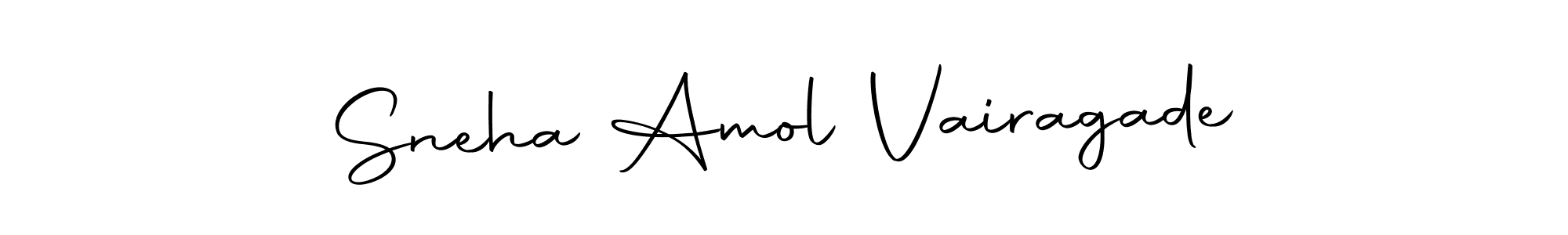 Make a beautiful signature design for name Sneha Amol Vairagade. Use this online signature maker to create a handwritten signature for free. Sneha Amol Vairagade signature style 10 images and pictures png