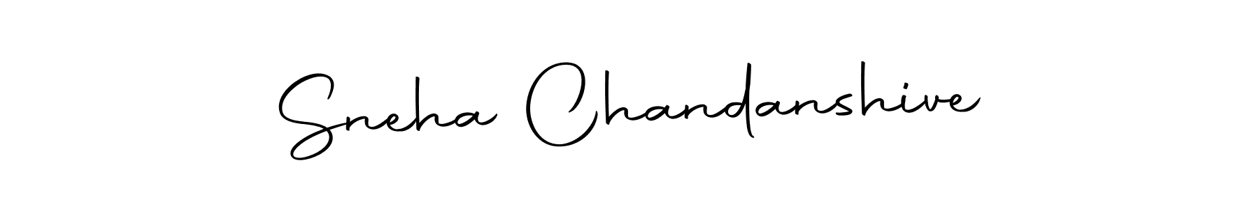Create a beautiful signature design for name Sneha Chandanshive. With this signature (Autography-DOLnW) fonts, you can make a handwritten signature for free. Sneha Chandanshive signature style 10 images and pictures png