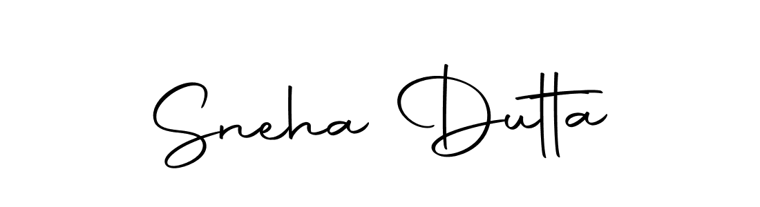 Make a beautiful signature design for name Sneha Dutta. With this signature (Autography-DOLnW) style, you can create a handwritten signature for free. Sneha Dutta signature style 10 images and pictures png