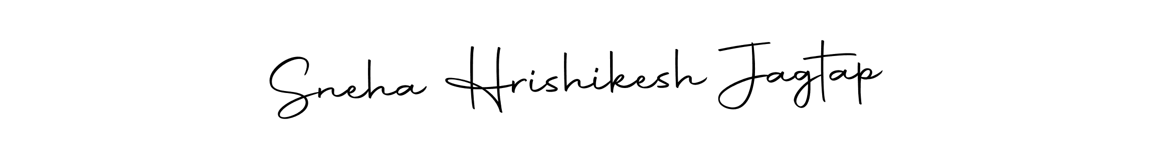 Make a beautiful signature design for name Sneha Hrishikesh Jagtap. Use this online signature maker to create a handwritten signature for free. Sneha Hrishikesh Jagtap signature style 10 images and pictures png