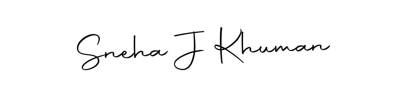 This is the best signature style for the Sneha J Khuman name. Also you like these signature font (Autography-DOLnW). Mix name signature. Sneha J Khuman signature style 10 images and pictures png