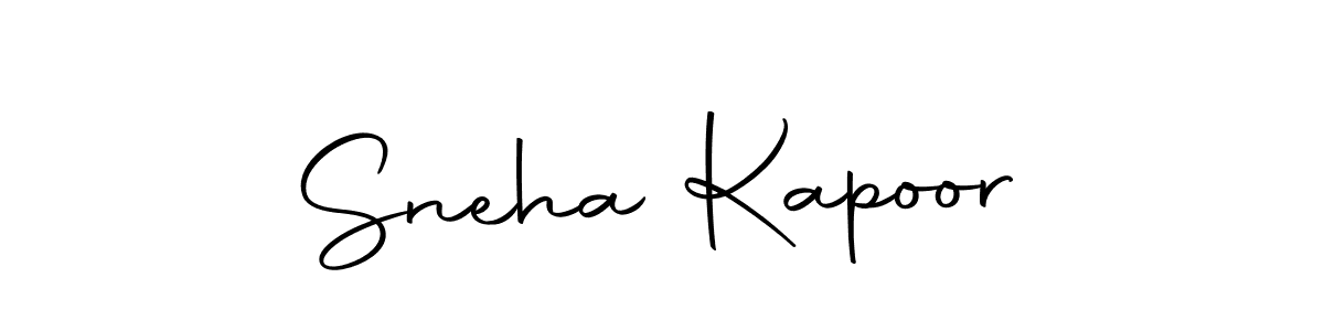 Use a signature maker to create a handwritten signature online. With this signature software, you can design (Autography-DOLnW) your own signature for name Sneha Kapoor. Sneha Kapoor signature style 10 images and pictures png