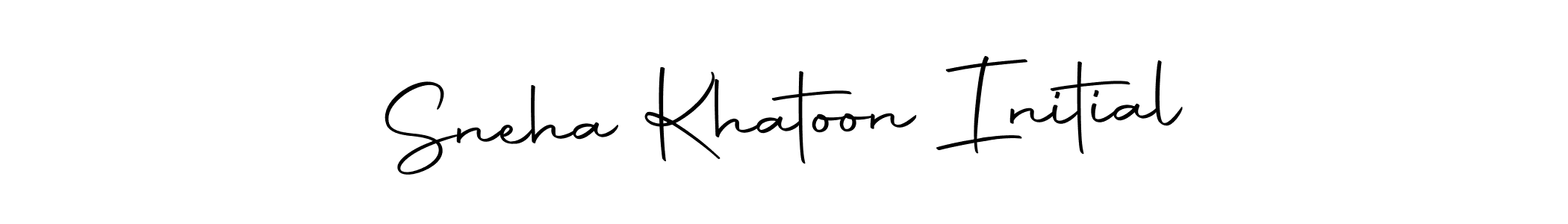 You should practise on your own different ways (Autography-DOLnW) to write your name (Sneha Khatoon Initial) in signature. don't let someone else do it for you. Sneha Khatoon Initial signature style 10 images and pictures png