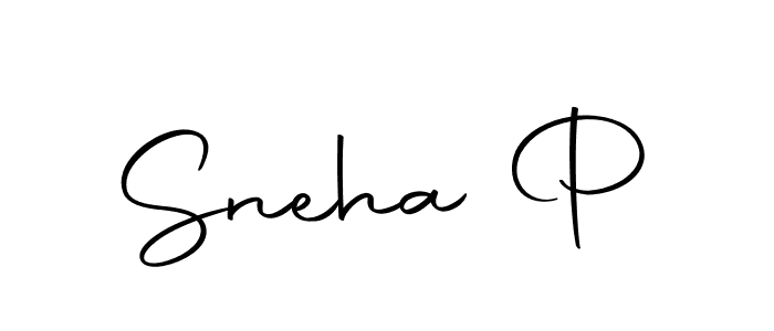 Make a beautiful signature design for name Sneha P. Use this online signature maker to create a handwritten signature for free. Sneha P signature style 10 images and pictures png