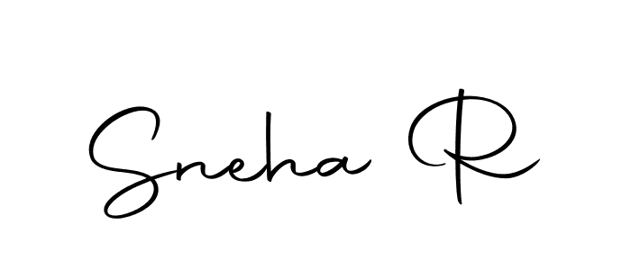 The best way (Autography-DOLnW) to make a short signature is to pick only two or three words in your name. The name Sneha R include a total of six letters. For converting this name. Sneha R signature style 10 images and pictures png