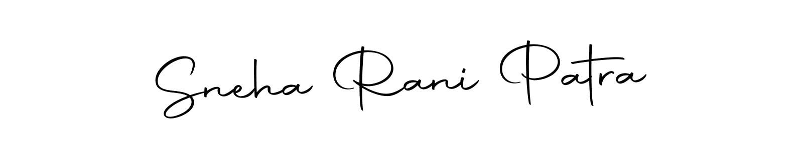 Sneha Rani Patra stylish signature style. Best Handwritten Sign (Autography-DOLnW) for my name. Handwritten Signature Collection Ideas for my name Sneha Rani Patra. Sneha Rani Patra signature style 10 images and pictures png