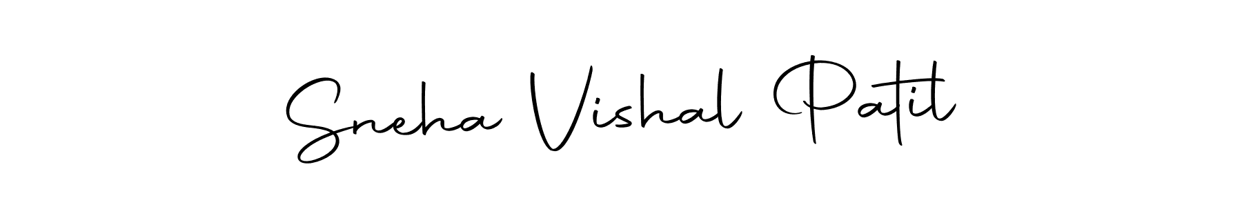 Make a beautiful signature design for name Sneha Vishal Patil. With this signature (Autography-DOLnW) style, you can create a handwritten signature for free. Sneha Vishal Patil signature style 10 images and pictures png