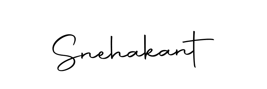 The best way (Autography-DOLnW) to make a short signature is to pick only two or three words in your name. The name Snehakant include a total of six letters. For converting this name. Snehakant signature style 10 images and pictures png