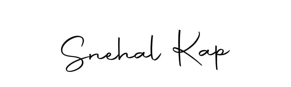 Design your own signature with our free online signature maker. With this signature software, you can create a handwritten (Autography-DOLnW) signature for name Snehal Kap. Snehal Kap signature style 10 images and pictures png