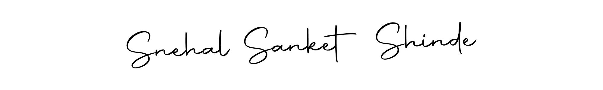 How to make Snehal Sanket Shinde signature? Autography-DOLnW is a professional autograph style. Create handwritten signature for Snehal Sanket Shinde name. Snehal Sanket Shinde signature style 10 images and pictures png