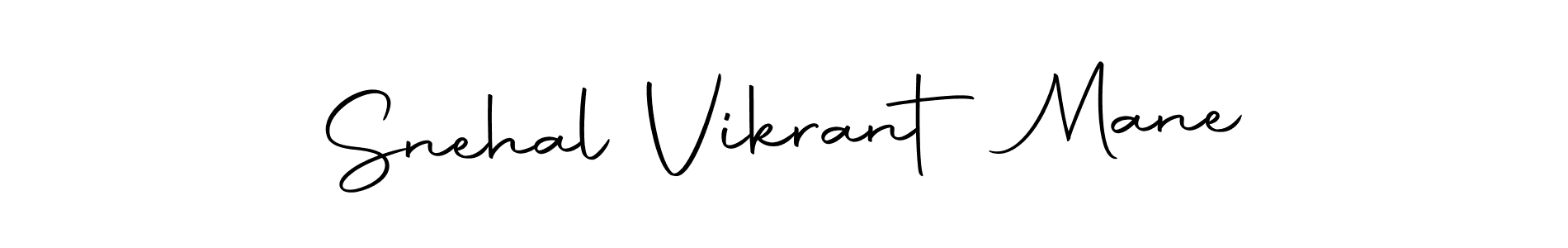 Design your own signature with our free online signature maker. With this signature software, you can create a handwritten (Autography-DOLnW) signature for name Snehal Vikrant Mane. Snehal Vikrant Mane signature style 10 images and pictures png