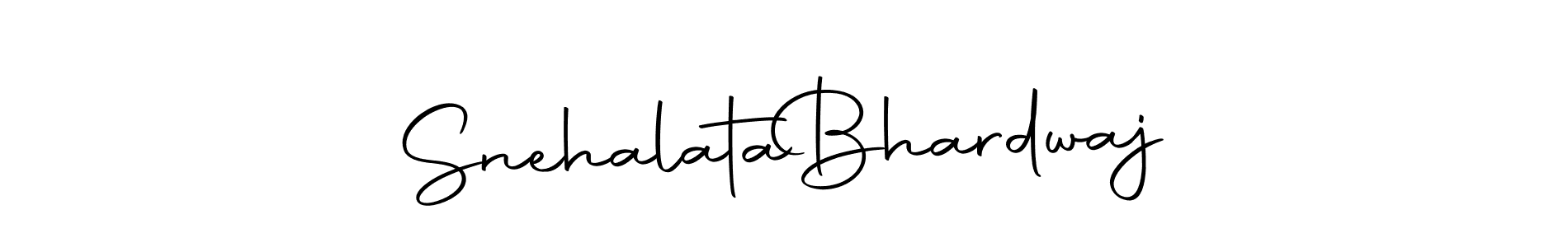 Create a beautiful signature design for name Snehalata  Bhardwaj. With this signature (Autography-DOLnW) fonts, you can make a handwritten signature for free. Snehalata  Bhardwaj signature style 10 images and pictures png