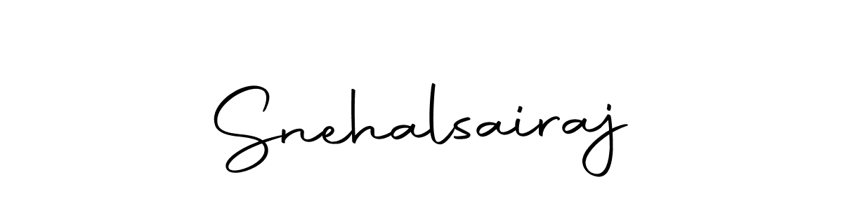 Use a signature maker to create a handwritten signature online. With this signature software, you can design (Autography-DOLnW) your own signature for name Snehalsairaj. Snehalsairaj signature style 10 images and pictures png