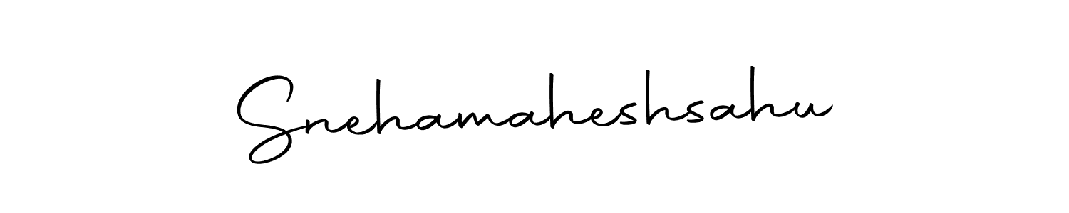 Make a beautiful signature design for name Snehamaheshsahu. With this signature (Autography-DOLnW) style, you can create a handwritten signature for free. Snehamaheshsahu signature style 10 images and pictures png