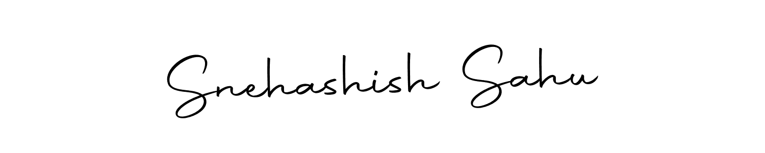 Design your own signature with our free online signature maker. With this signature software, you can create a handwritten (Autography-DOLnW) signature for name Snehashish Sahu. Snehashish Sahu signature style 10 images and pictures png