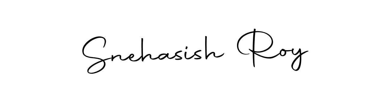 Snehasish Roy stylish signature style. Best Handwritten Sign (Autography-DOLnW) for my name. Handwritten Signature Collection Ideas for my name Snehasish Roy. Snehasish Roy signature style 10 images and pictures png