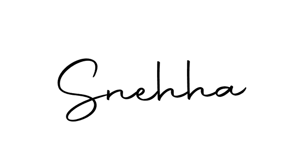 Create a beautiful signature design for name Snehha. With this signature (Autography-DOLnW) fonts, you can make a handwritten signature for free. Snehha signature style 10 images and pictures png