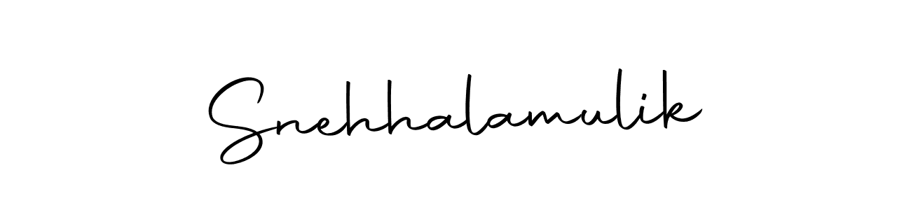 You should practise on your own different ways (Autography-DOLnW) to write your name (Snehhalamulik) in signature. don't let someone else do it for you. Snehhalamulik signature style 10 images and pictures png