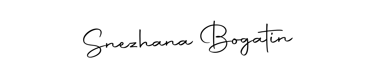 Make a beautiful signature design for name Snezhana Bogatin. Use this online signature maker to create a handwritten signature for free. Snezhana Bogatin signature style 10 images and pictures png
