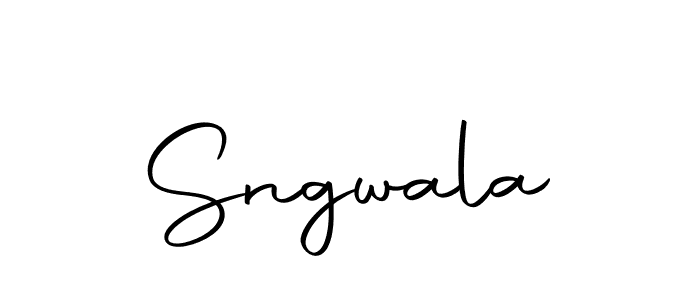 Create a beautiful signature design for name Sngwala. With this signature (Autography-DOLnW) fonts, you can make a handwritten signature for free. Sngwala signature style 10 images and pictures png