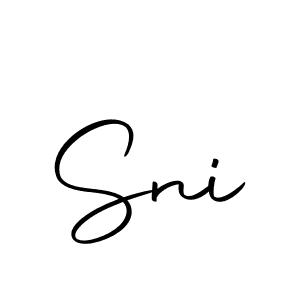 if you are searching for the best signature style for your name Sni. so please give up your signature search. here we have designed multiple signature styles  using Autography-DOLnW. Sni signature style 10 images and pictures png