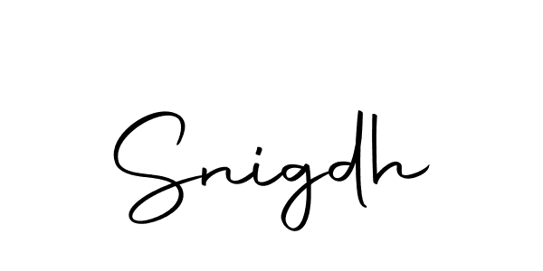 It looks lik you need a new signature style for name Snigdh. Design unique handwritten (Autography-DOLnW) signature with our free signature maker in just a few clicks. Snigdh signature style 10 images and pictures png