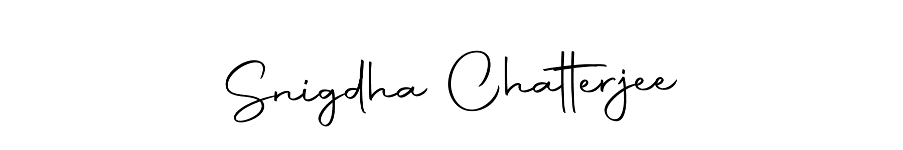 Similarly Autography-DOLnW is the best handwritten signature design. Signature creator online .You can use it as an online autograph creator for name Snigdha Chatterjee. Snigdha Chatterjee signature style 10 images and pictures png