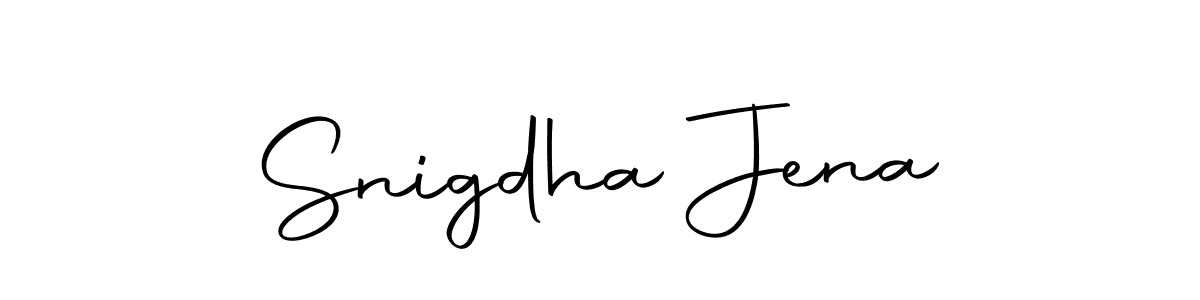 Make a beautiful signature design for name Snigdha Jena. Use this online signature maker to create a handwritten signature for free. Snigdha Jena signature style 10 images and pictures png