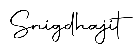 Designed for modern professionals: Snigdhajit name signature crafted with Autography-DOLnW script. Ready for digital PDF workflows. Snigdhajit signature style 10 images and pictures png