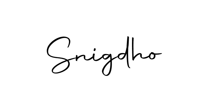 Snigdho stylish signature style. Best Handwritten Sign (Autography-DOLnW) for my name. Handwritten Signature Collection Ideas for my name Snigdho. Snigdho signature style 10 images and pictures png